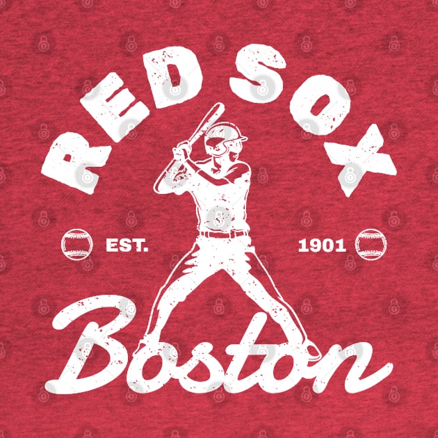 red boston sox by podni cheear